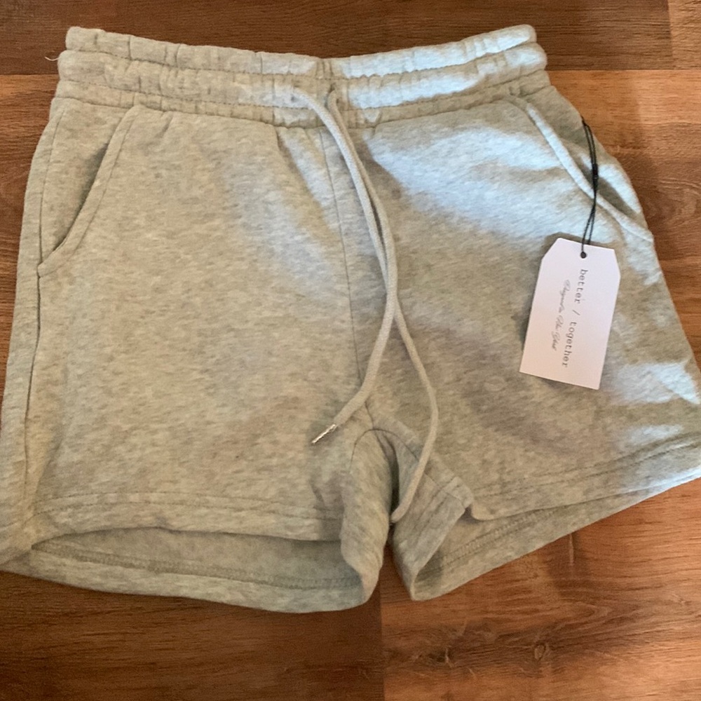 Grey shorts